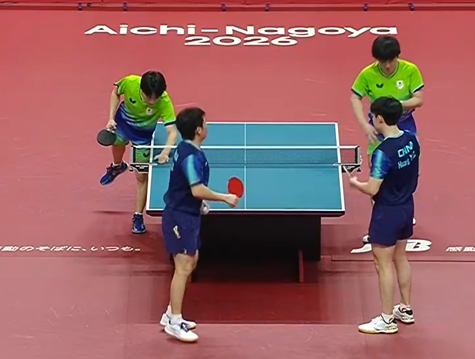 摆短优势+主动上手！林诗栋/黄友政4-2张本智和/篠冢大登夺冠！